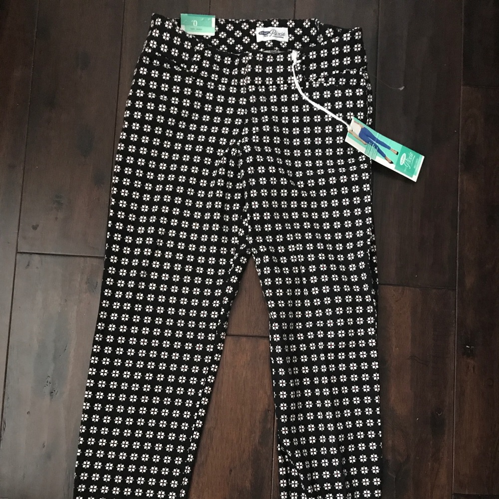Pixie printed pants-New- size 0